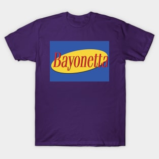 Bayonetta Seinfeld logo! T-Shirt